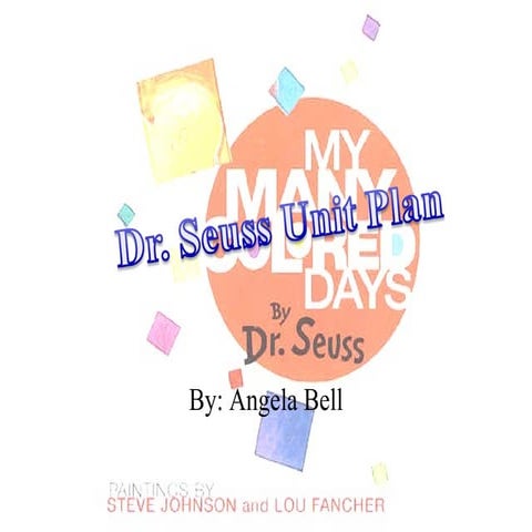 Dr. Seuss Unit Plan Powerpoint 1