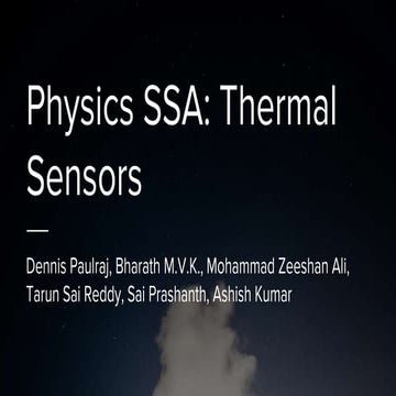 Thermal Sensor