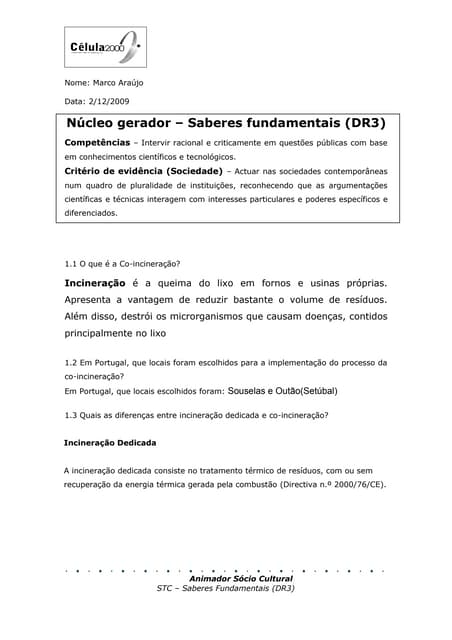 Dr3 Sociedade Marco AraúJo