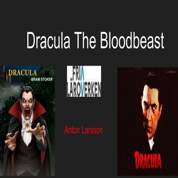 Dracula Heroes and Villains Anton L