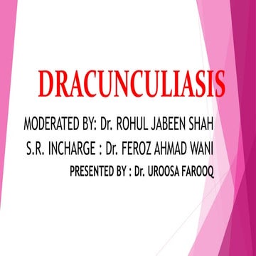 Dracunculiasis