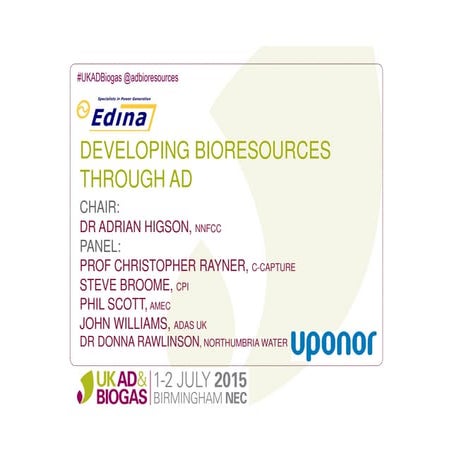 Dr Adrian Higson, NNFCC