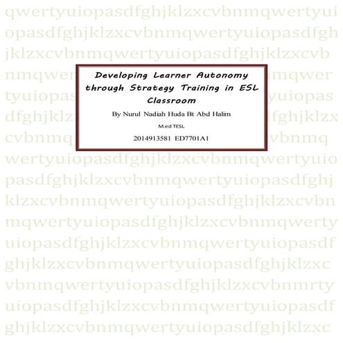 Draft Chapter 1 take 2