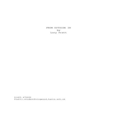 Playground script | DOCX