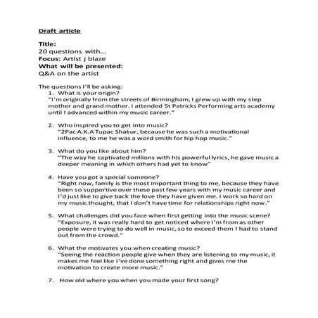 Feature article draft | DOCX