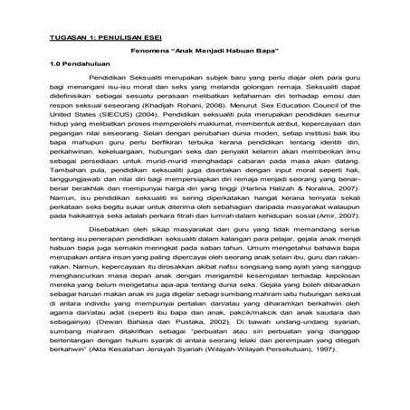 Anak Menjadi Habuan Bapa