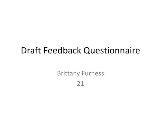 Questionnaire on new horror film insanity | DOCX