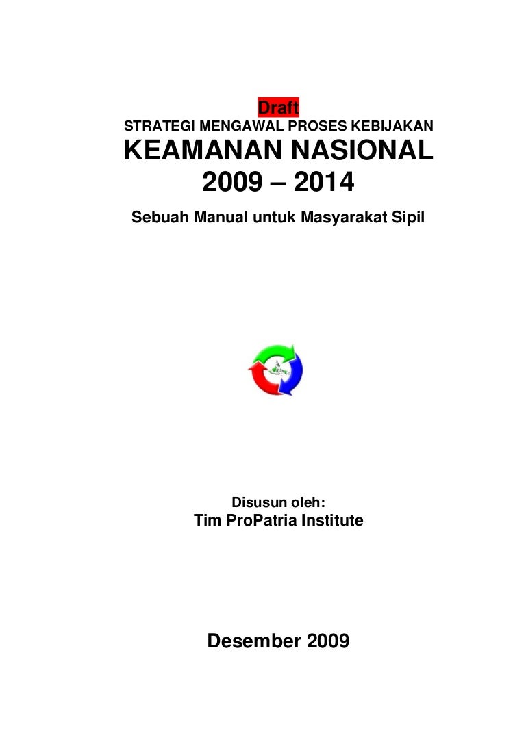 Draft Manual Csos Keamanan Nasional New