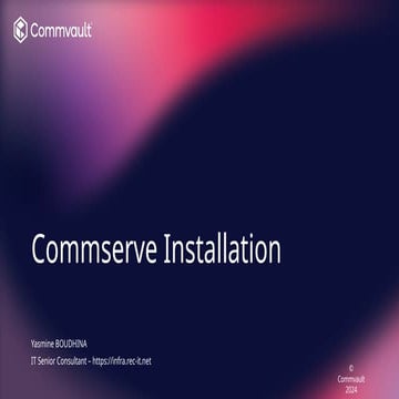 Commvault_Training_BCC.pptx For the edge project Presentation | PPTX
