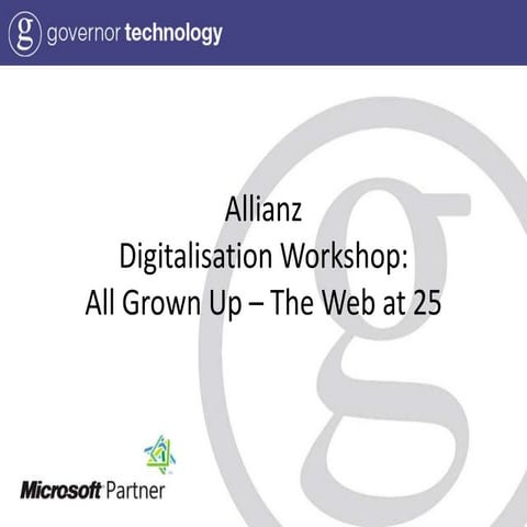 The Web at 25 - All grown Up