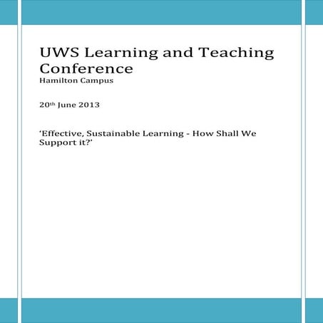 Draft programme 20.06.13