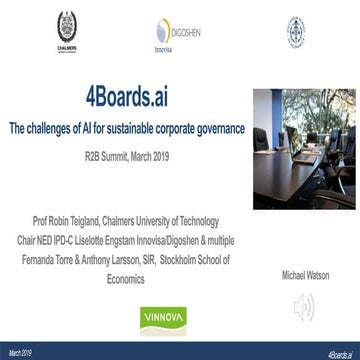 AI and Boards - project description