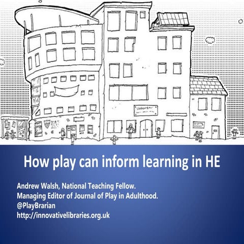 Aalborg libraryplay in HE workshop