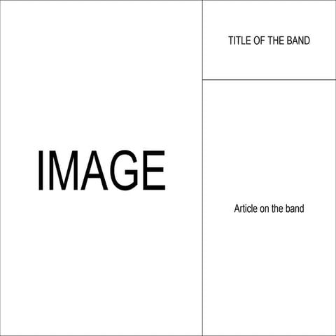 Draft up contents page