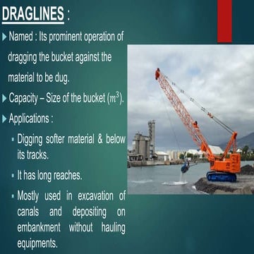 Draglines