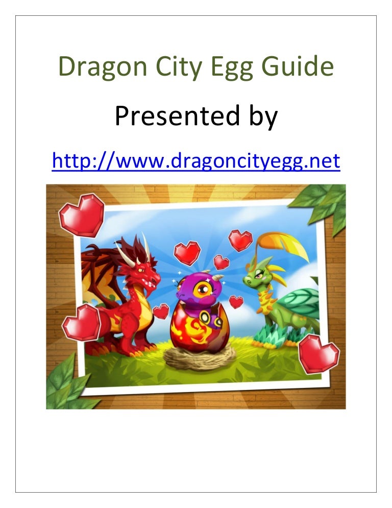 dragon city eggs guide with pictures