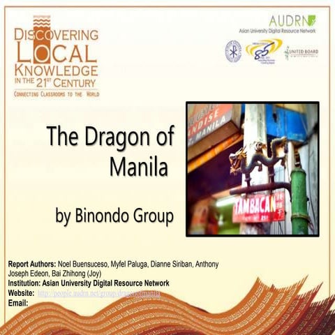Dragon of manila