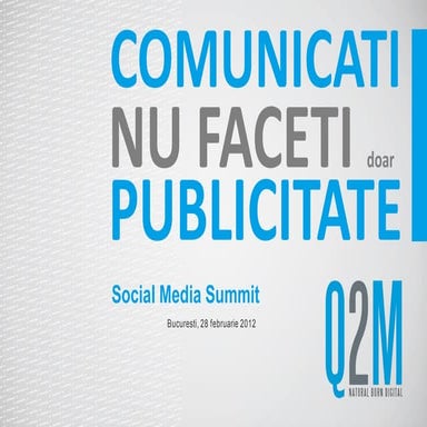 Dragos stanca   social media summit bucuresti 2012