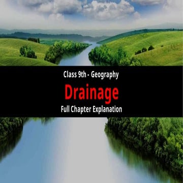 Drainage  full chapter explanation.spptx