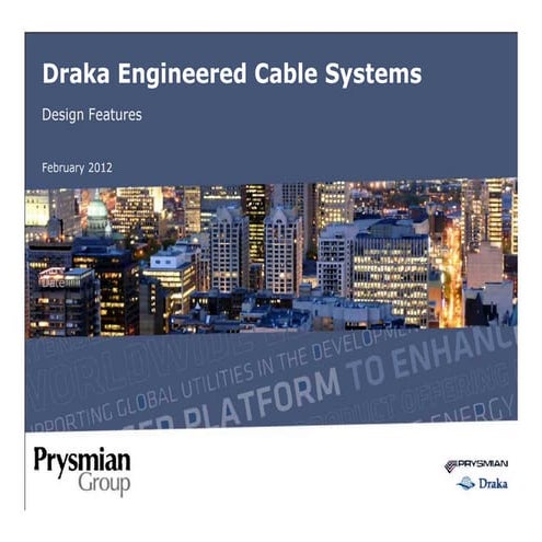 Draka Offshore Engineered Cable Systems | PPT