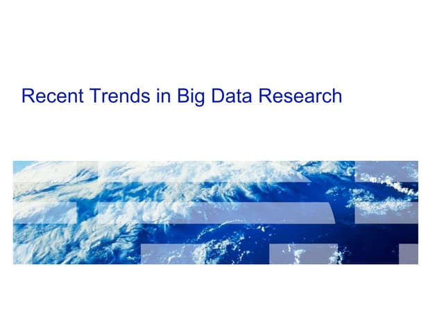 BIG DATA RESEARCH