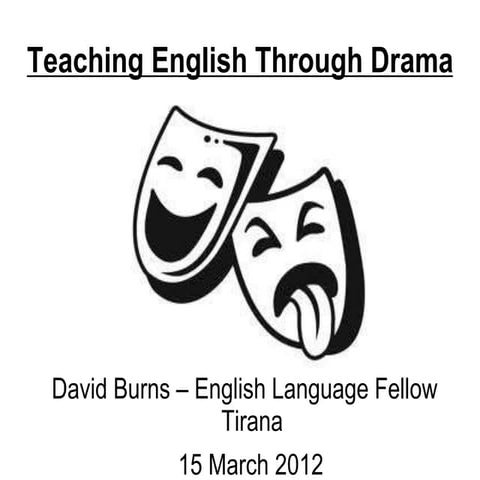 Using DRAMA in EFL Class