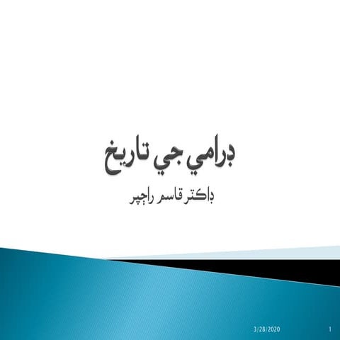 Qamar shahbaz | Drama writer & Novelist | PPTX