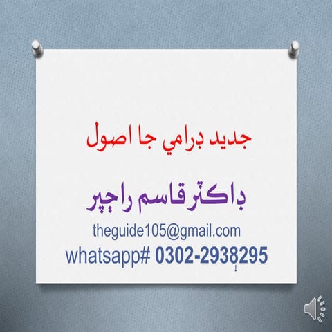 Qamar shahbaz | Drama writer & Novelist | PPTX