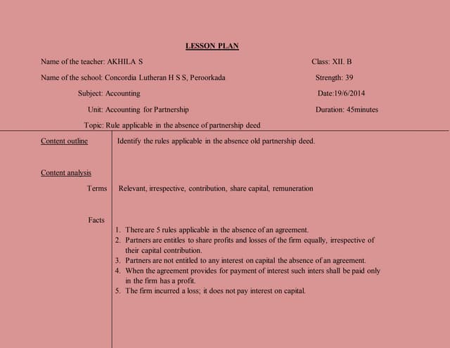 Drama lesson plan