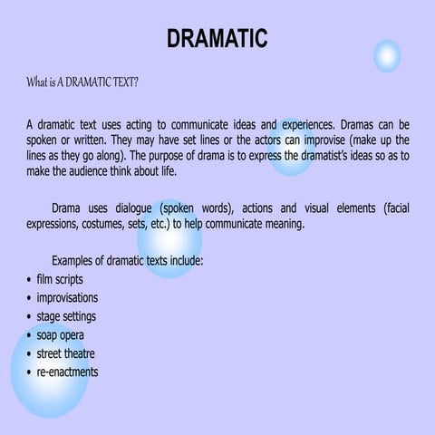 DRAMATIC.ppt