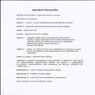 Dramatización e canción nadal infantil