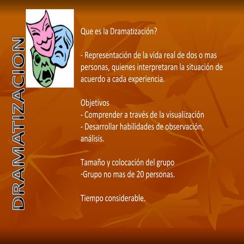 Dramatizacion