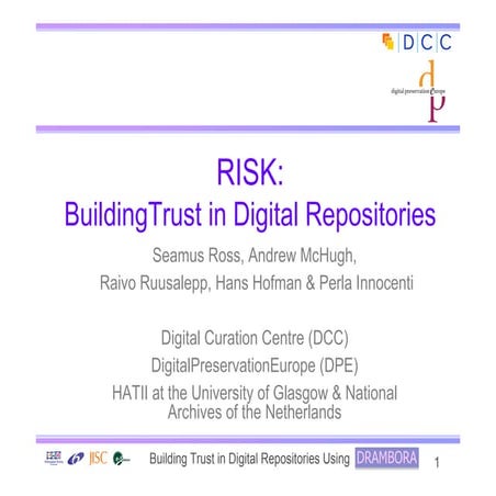 Drambora Vilnius Lecture Ross