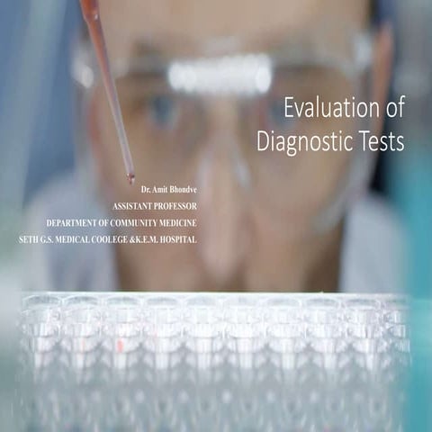 Dr Amit Diagnostic Tests.pptx