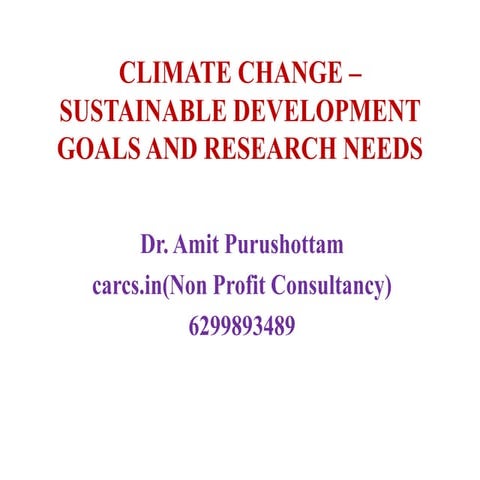Dr Amit Purushottam (Climate Change and Ethics)