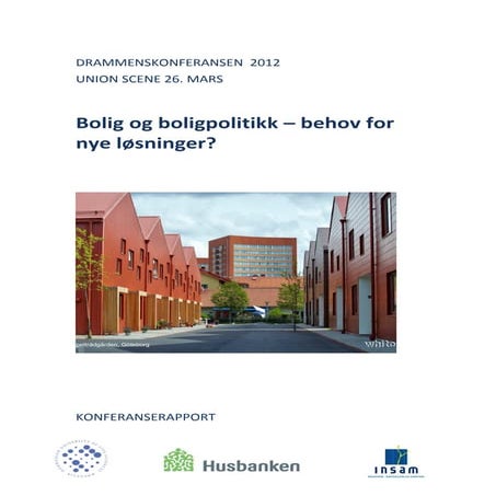 Drammenskonferansen 2012   rapport -april 2012