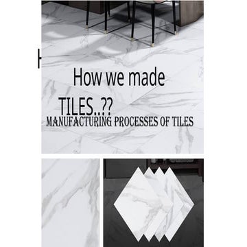 Manufacturing process of ceramic tiles | PPT