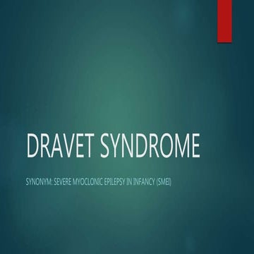 Dravet syndrome