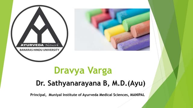 Dravya Varga PPT