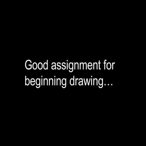 Drawing assignment | PPT