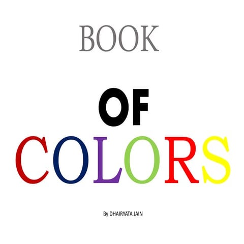 Drawing and color studies