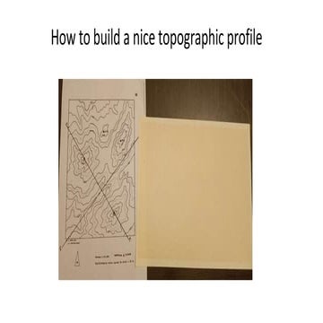 Drawing a profile