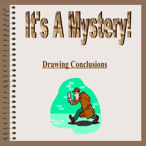 Drawing conclusions