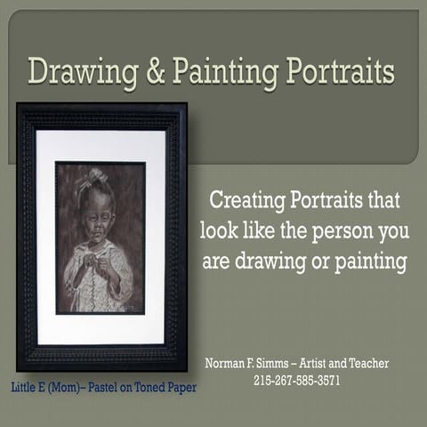 Drawing & painting portraits