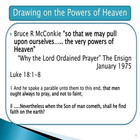 Drawing upon the power of heaven