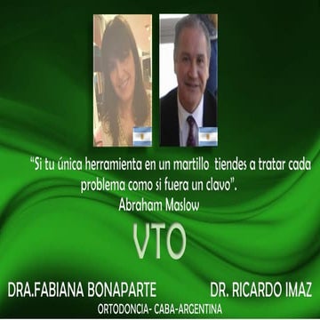  VTO G.P.W.T. DR.RICARDO IMAZ-DRA.FABIANA BONAPARTE. 