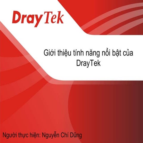 DrayTek Wireless Solution (Vietnamese)