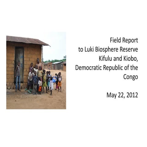 Drc field report presentation