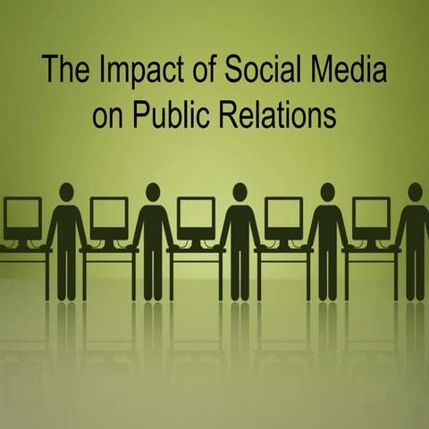 Social Media and Public Relations | PPT