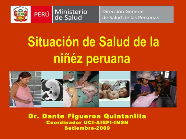 Situación de la salud infantil en el Perú